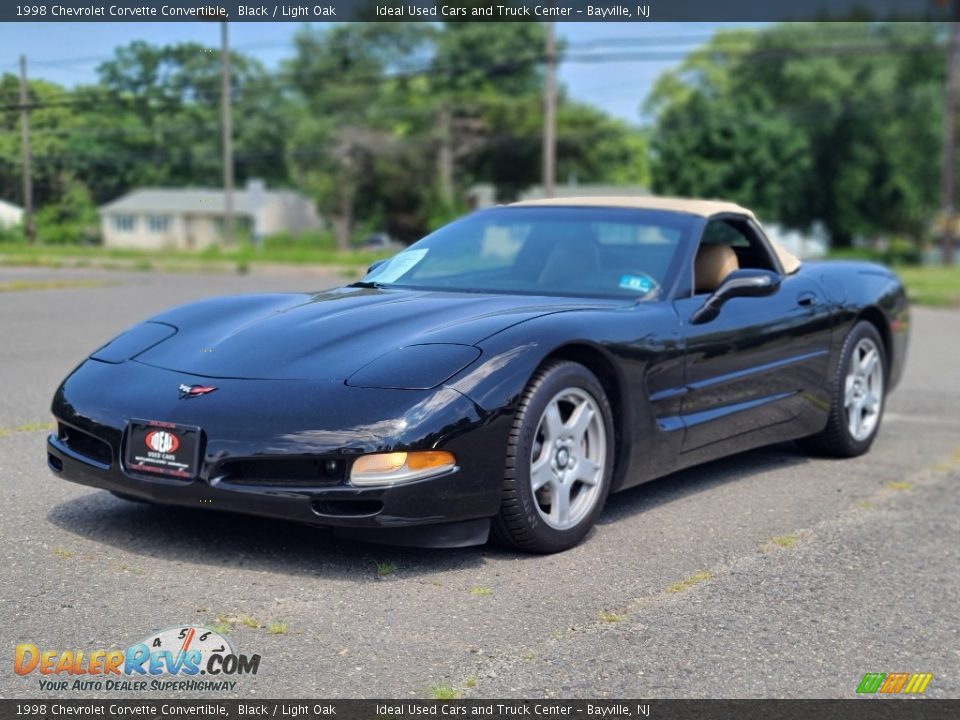 1998 Chevrolet Corvette Convertible Black / Light Oak Photo #1