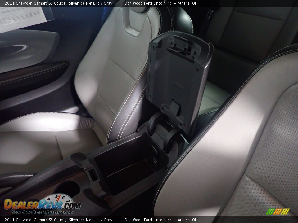 2011 Chevrolet Camaro SS Coupe Silver Ice Metallic / Gray Photo #32