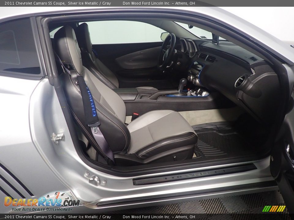 2011 Chevrolet Camaro SS Coupe Silver Ice Metallic / Gray Photo #34