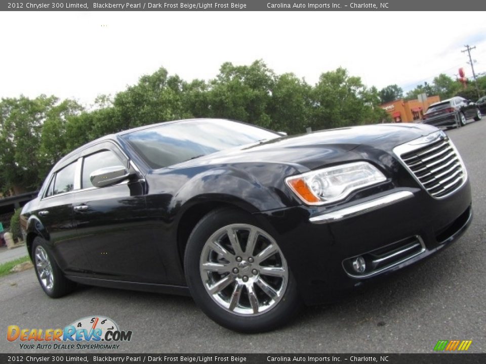 2012 Chrysler 300 Limited Blackberry Pearl / Dark Frost Beige/Light Frost Beige Photo #1