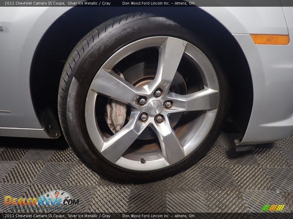 2011 Chevrolet Camaro SS Coupe Silver Ice Metallic / Gray Photo #36