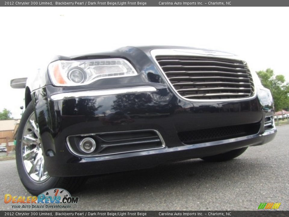 2012 Chrysler 300 Limited Blackberry Pearl / Dark Frost Beige/Light Frost Beige Photo #2