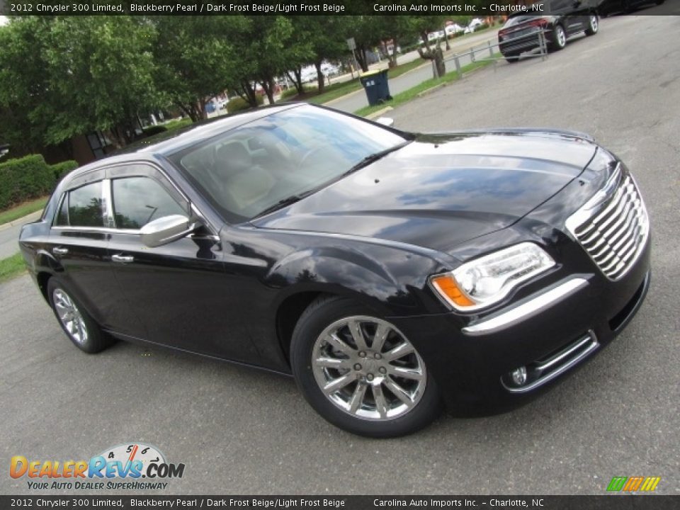 2012 Chrysler 300 Limited Blackberry Pearl / Dark Frost Beige/Light Frost Beige Photo #3
