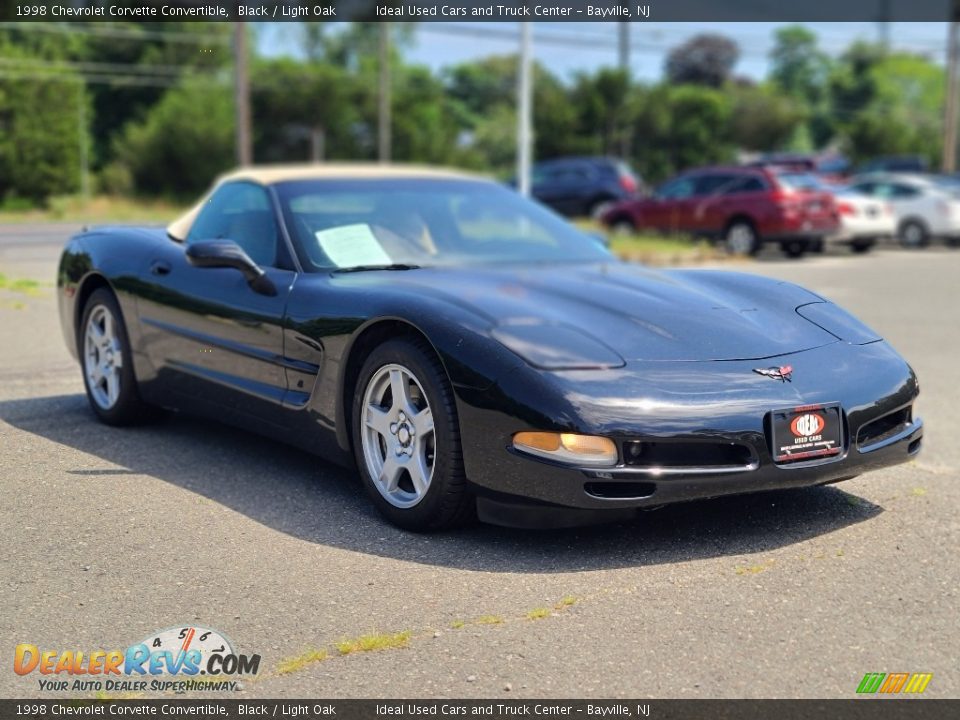 1998 Chevrolet Corvette Convertible Black / Light Oak Photo #7