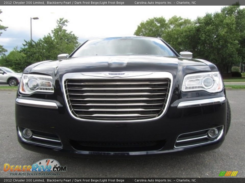 2012 Chrysler 300 Limited Blackberry Pearl / Dark Frost Beige/Light Frost Beige Photo #4