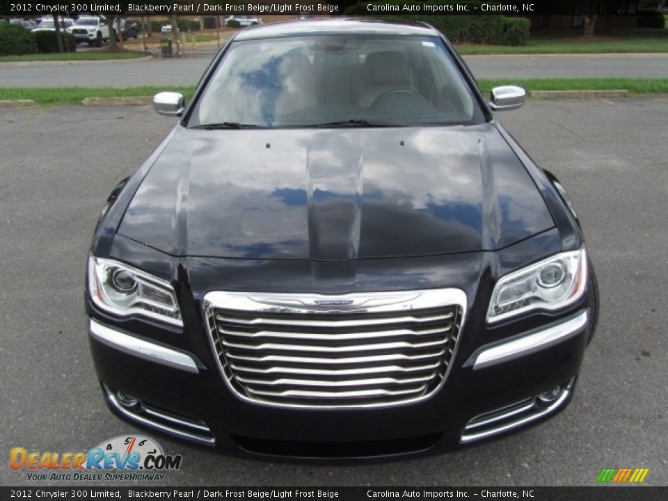 2012 Chrysler 300 Limited Blackberry Pearl / Dark Frost Beige/Light Frost Beige Photo #5