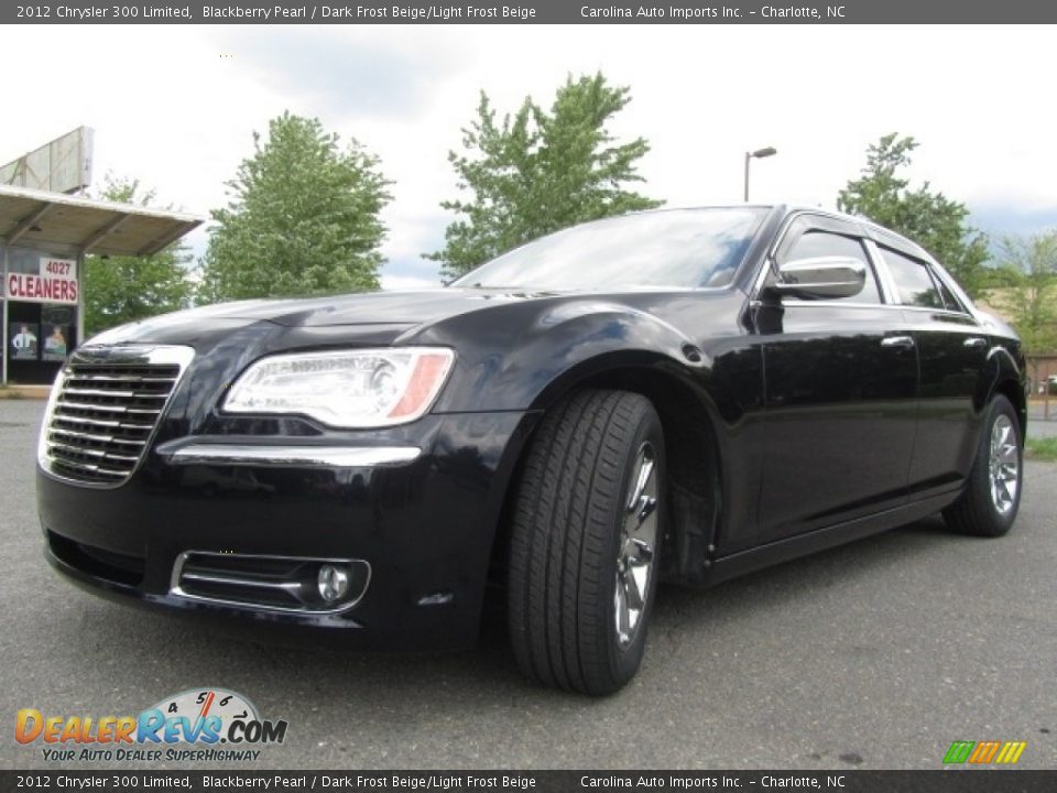 2012 Chrysler 300 Limited Blackberry Pearl / Dark Frost Beige/Light Frost Beige Photo #6