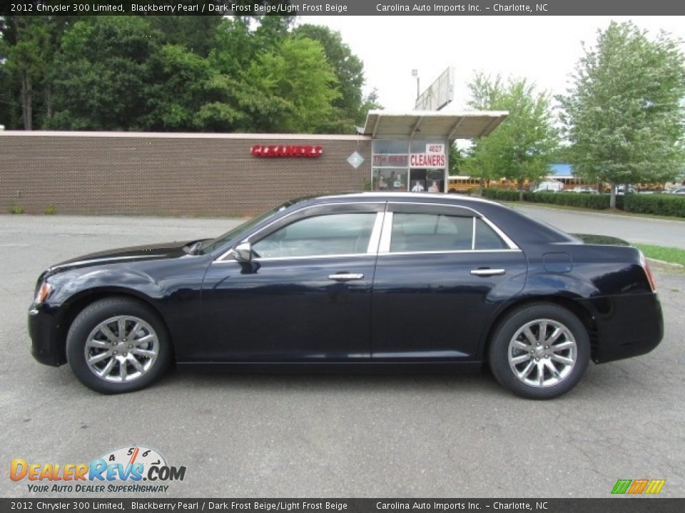 2012 Chrysler 300 Limited Blackberry Pearl / Dark Frost Beige/Light Frost Beige Photo #7