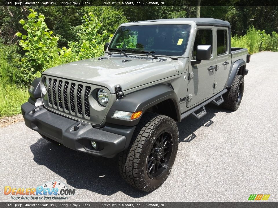 2020 Jeep Gladiator Sport 4x4 Sting-Gray / Black Photo #3