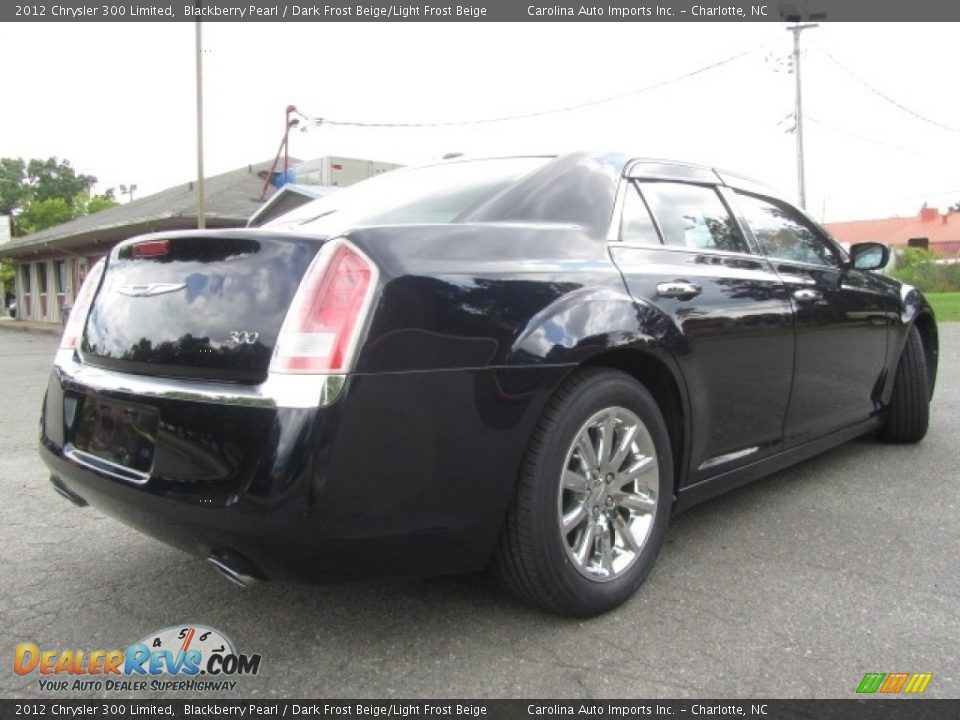 2012 Chrysler 300 Limited Blackberry Pearl / Dark Frost Beige/Light Frost Beige Photo #10