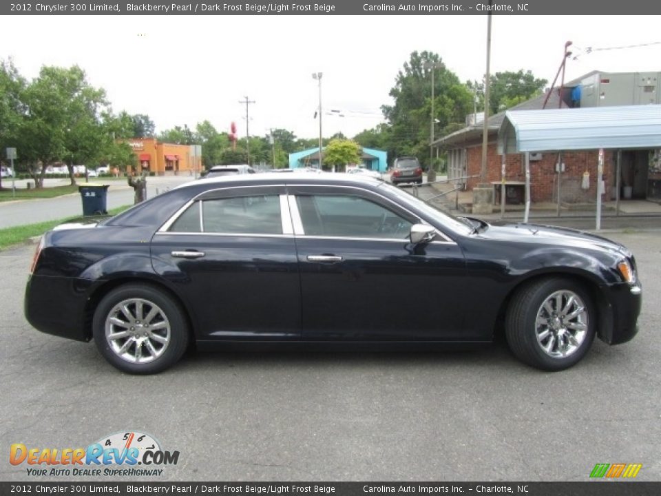 2012 Chrysler 300 Limited Blackberry Pearl / Dark Frost Beige/Light Frost Beige Photo #11