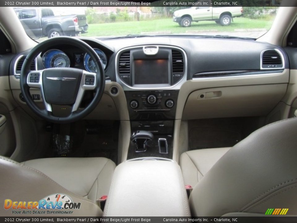 2012 Chrysler 300 Limited Blackberry Pearl / Dark Frost Beige/Light Frost Beige Photo #13