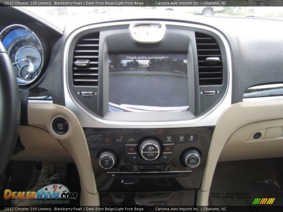 2012 Chrysler 300 Limited Blackberry Pearl / Dark Frost Beige/Light Frost Beige Photo #15