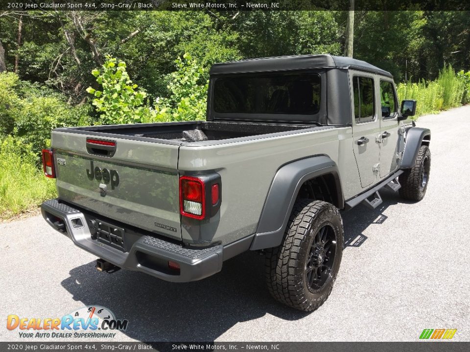 2020 Jeep Gladiator Sport 4x4 Sting-Gray / Black Photo #7