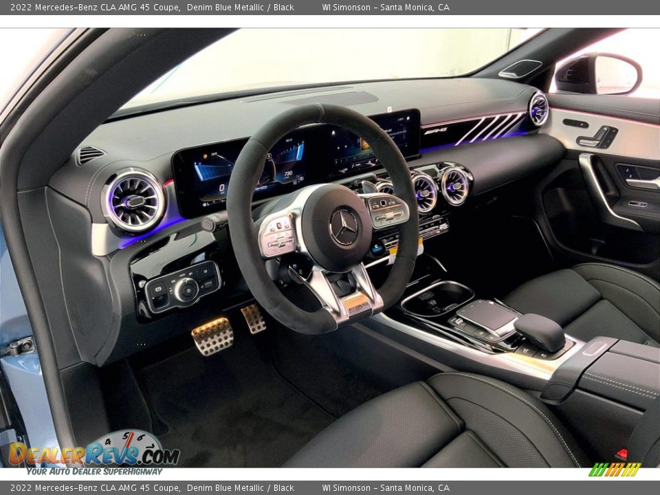 Front Seat of 2022 Mercedes-Benz CLA AMG 45 Coupe Photo #4