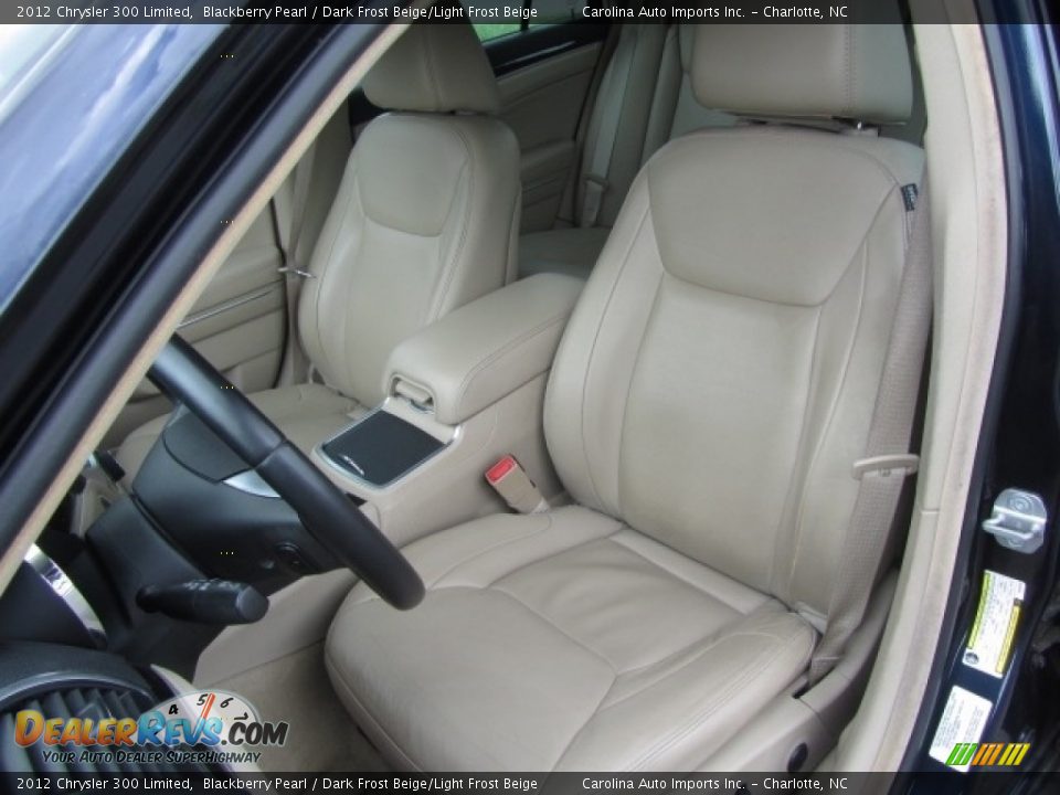 2012 Chrysler 300 Limited Blackberry Pearl / Dark Frost Beige/Light Frost Beige Photo #18