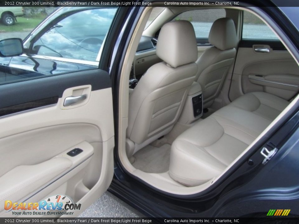 2012 Chrysler 300 Limited Blackberry Pearl / Dark Frost Beige/Light Frost Beige Photo #19