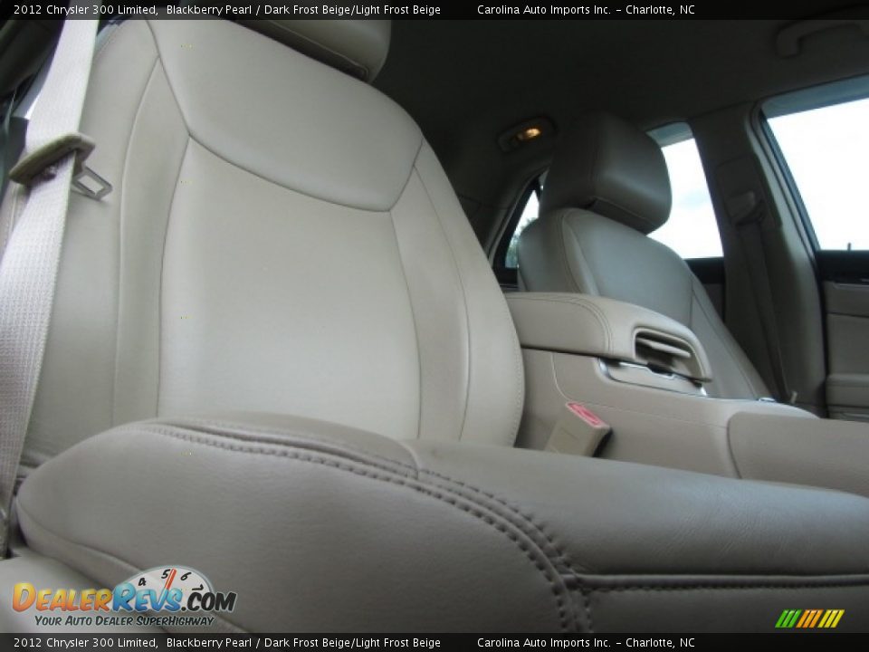 2012 Chrysler 300 Limited Blackberry Pearl / Dark Frost Beige/Light Frost Beige Photo #22