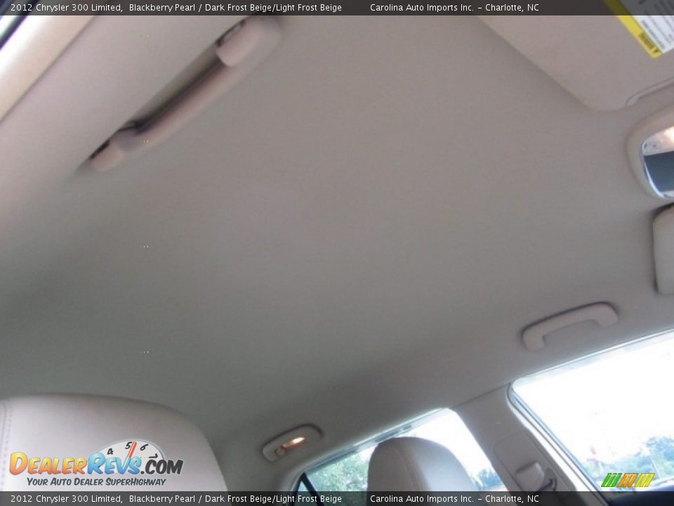 2012 Chrysler 300 Limited Blackberry Pearl / Dark Frost Beige/Light Frost Beige Photo #23