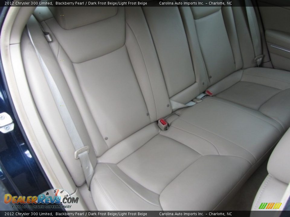2012 Chrysler 300 Limited Blackberry Pearl / Dark Frost Beige/Light Frost Beige Photo #24