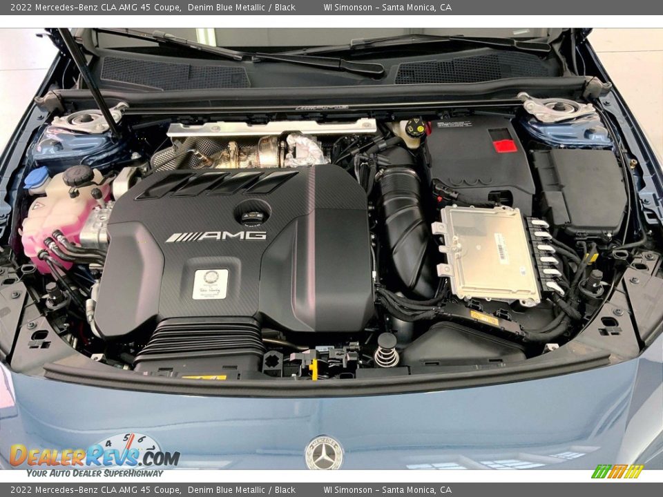 2022 Mercedes-Benz CLA AMG 45 Coupe 2.0 Liter Turbocharged DOHC 16-Valve VVT 4 Cylinder Engine Photo #9
