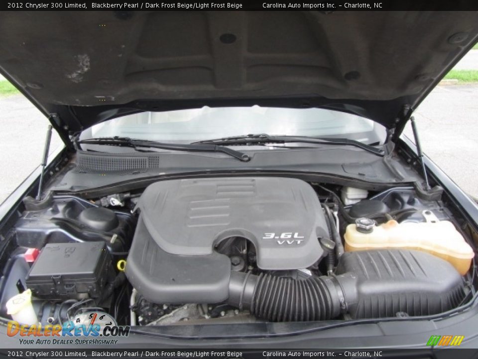 2012 Chrysler 300 Limited Blackberry Pearl / Dark Frost Beige/Light Frost Beige Photo #25