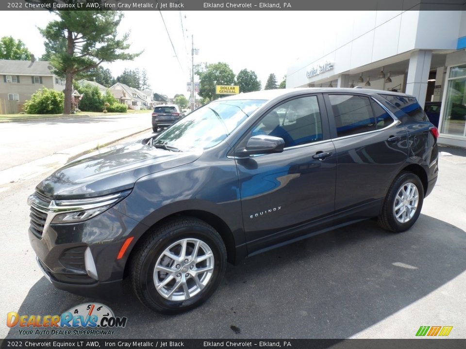 2022 Chevrolet Equinox LT AWD Iron Gray Metallic / Jet Black Photo #1