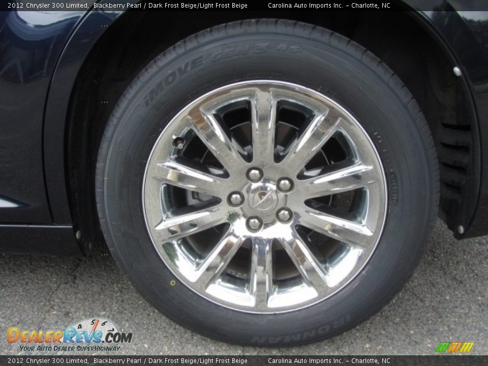 2012 Chrysler 300 Limited Blackberry Pearl / Dark Frost Beige/Light Frost Beige Photo #26