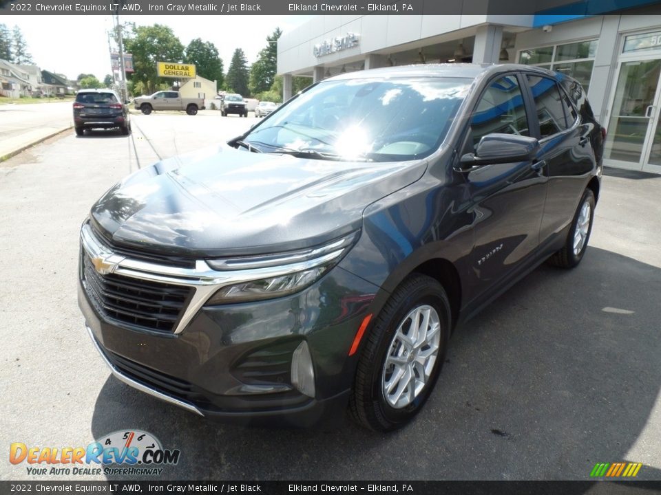 2022 Chevrolet Equinox LT AWD Iron Gray Metallic / Jet Black Photo #2