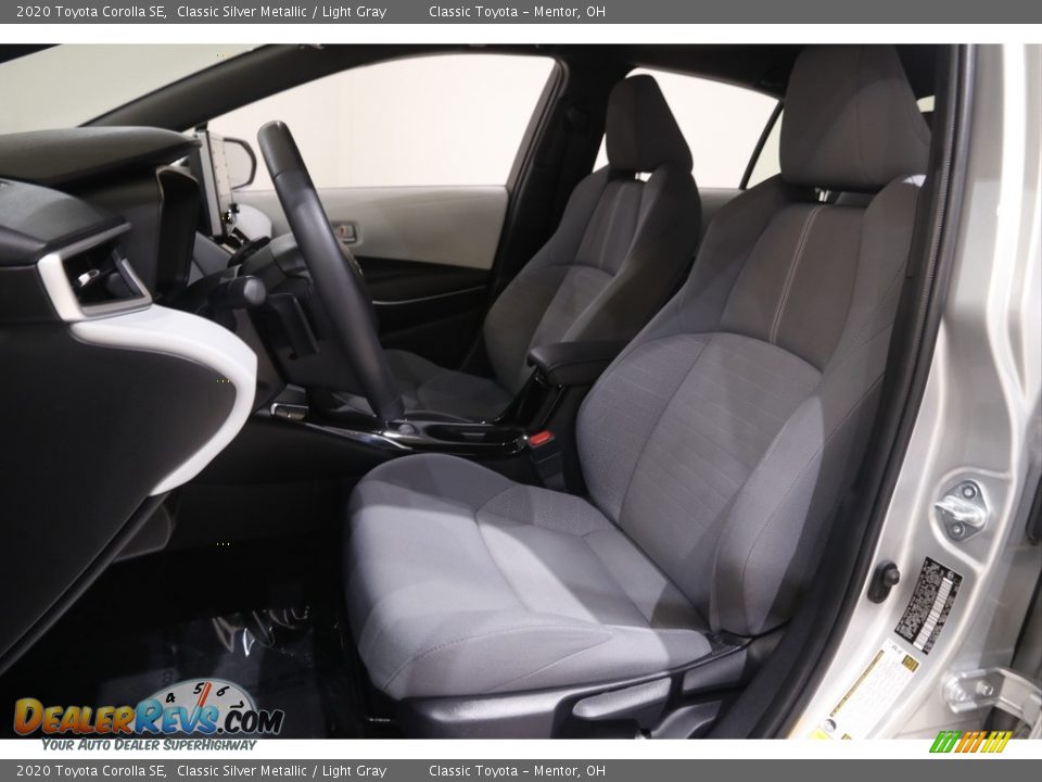 2020 Toyota Corolla SE Classic Silver Metallic / Light Gray Photo #5