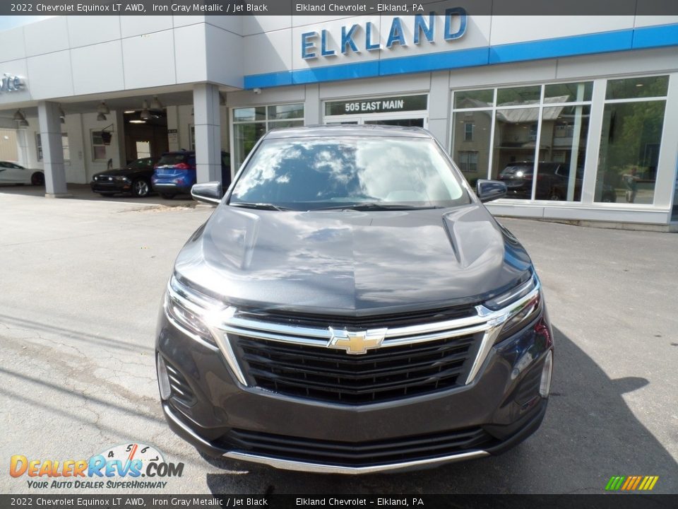 2022 Chevrolet Equinox LT AWD Iron Gray Metallic / Jet Black Photo #3