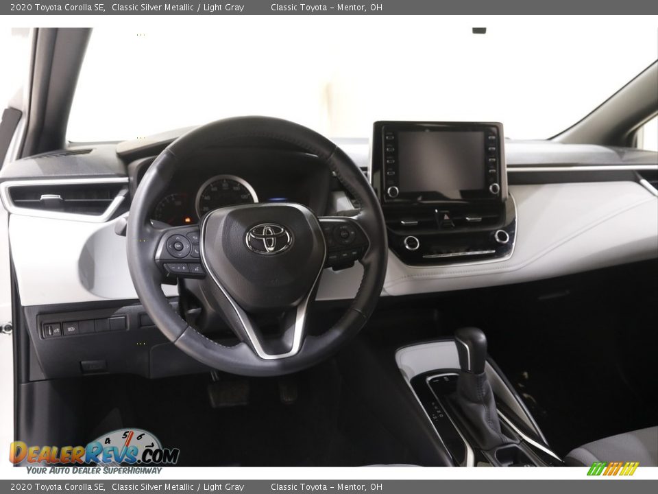 2020 Toyota Corolla SE Classic Silver Metallic / Light Gray Photo #6