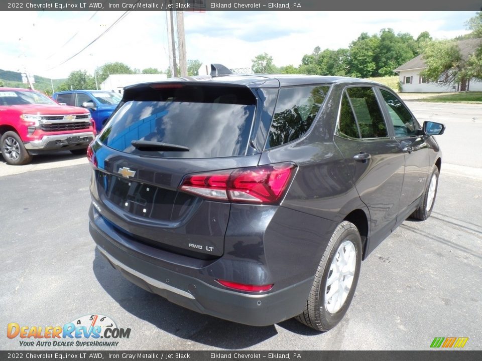 2022 Chevrolet Equinox LT AWD Iron Gray Metallic / Jet Black Photo #7