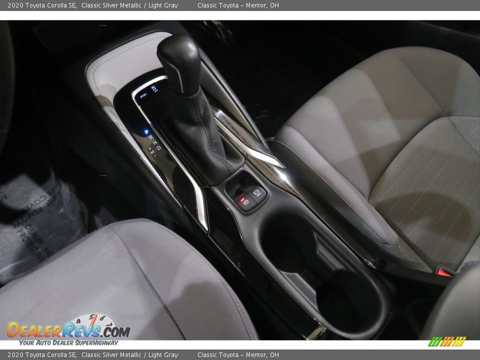 2020 Toyota Corolla SE Classic Silver Metallic / Light Gray Photo #12