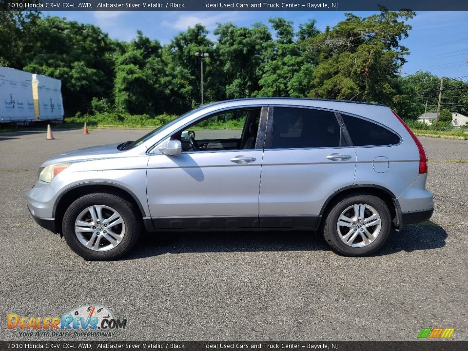 2010 Honda CR-V EX-L AWD Alabaster Silver Metallic / Black Photo #2