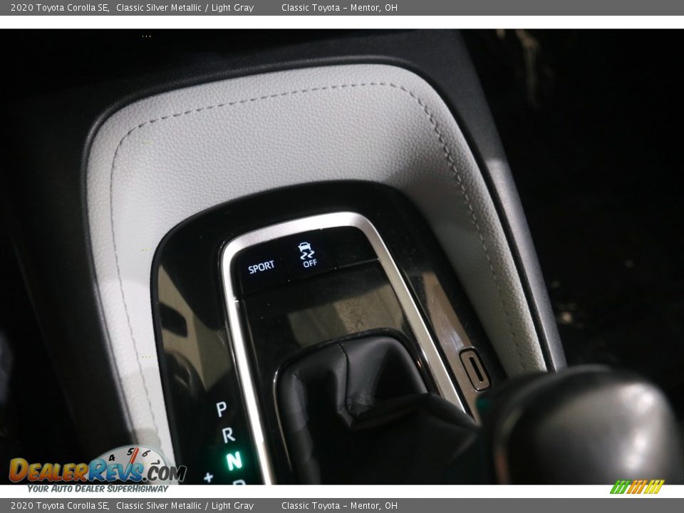 2020 Toyota Corolla SE Classic Silver Metallic / Light Gray Photo #13