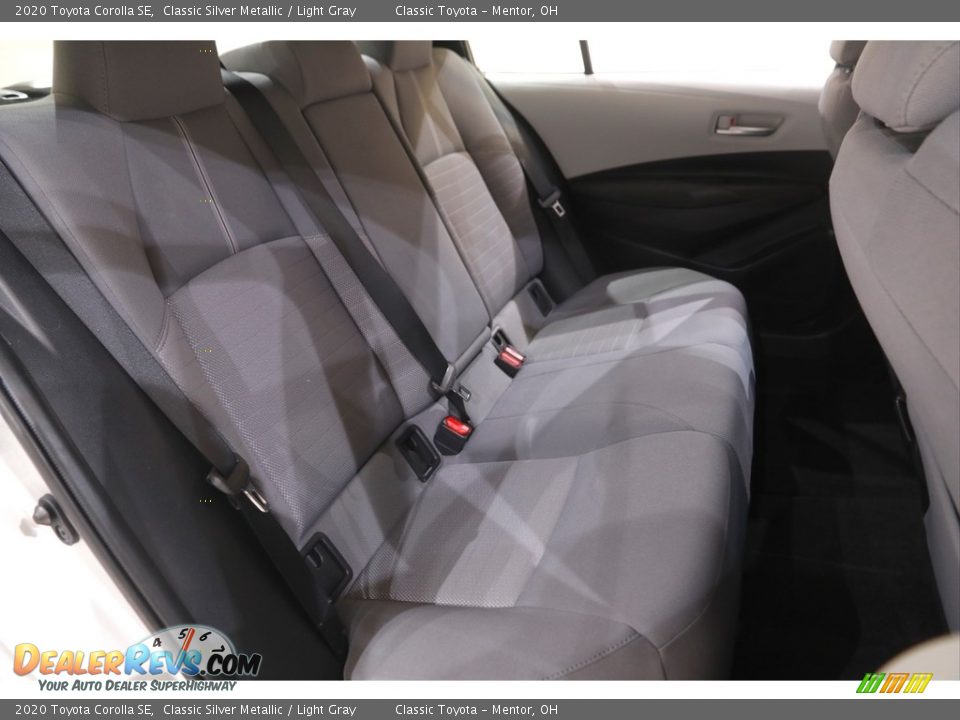 2020 Toyota Corolla SE Classic Silver Metallic / Light Gray Photo #15