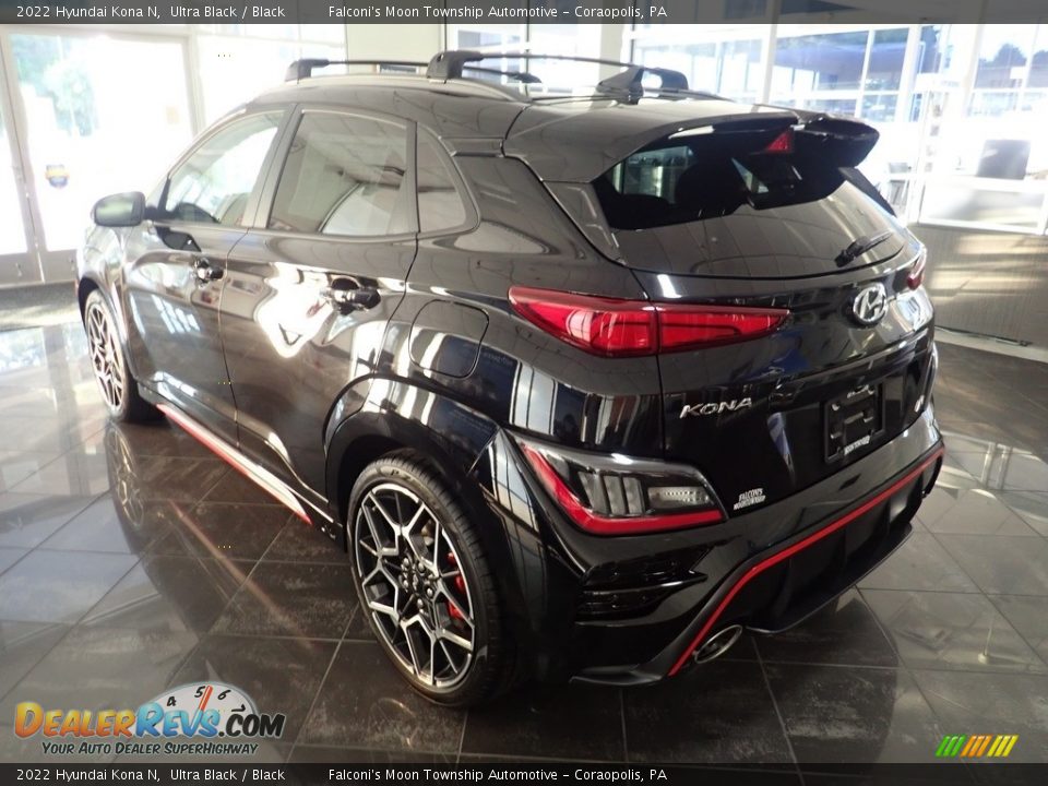 2022 Hyundai Kona N Ultra Black / Black Photo #5