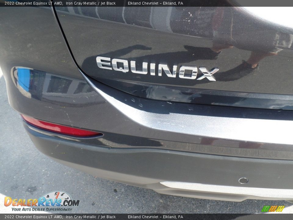 2022 Chevrolet Equinox LT AWD Iron Gray Metallic / Jet Black Photo #12