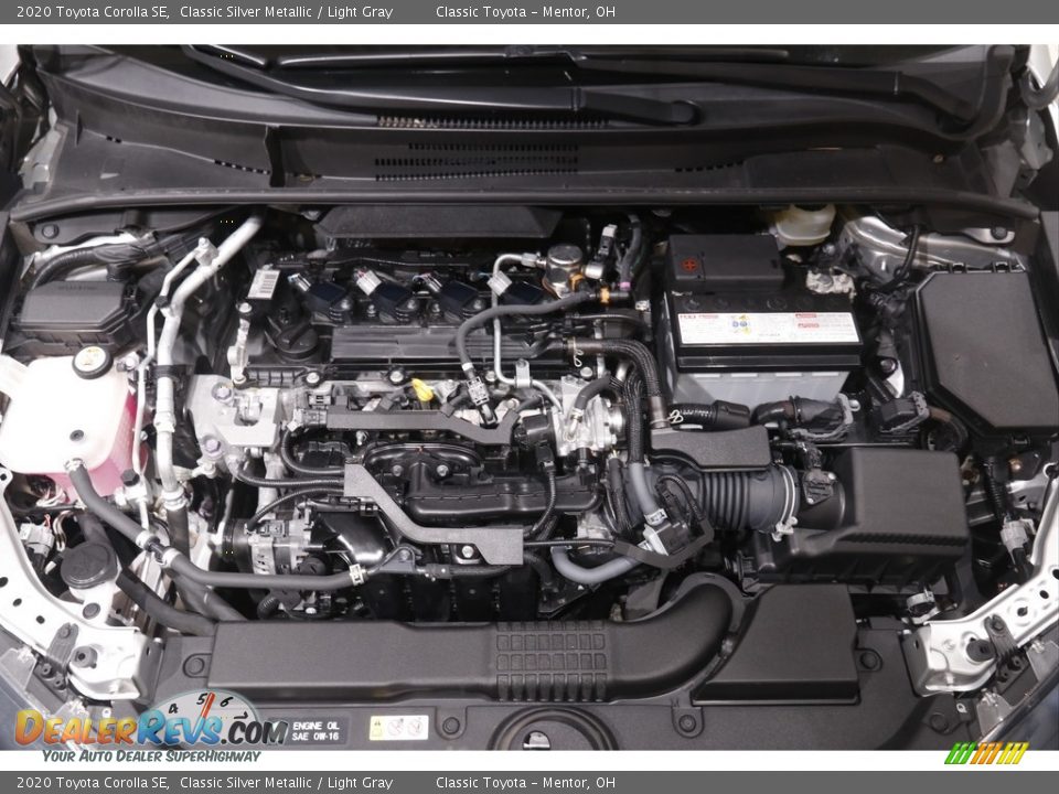 2020 Toyota Corolla SE Classic Silver Metallic / Light Gray Photo #18