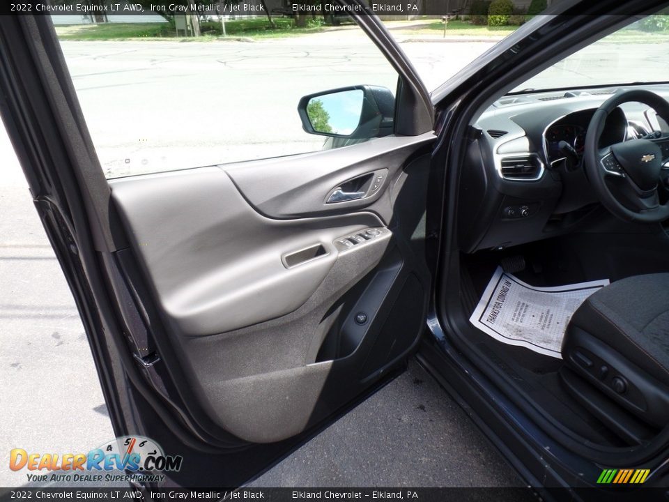 2022 Chevrolet Equinox LT AWD Iron Gray Metallic / Jet Black Photo #14