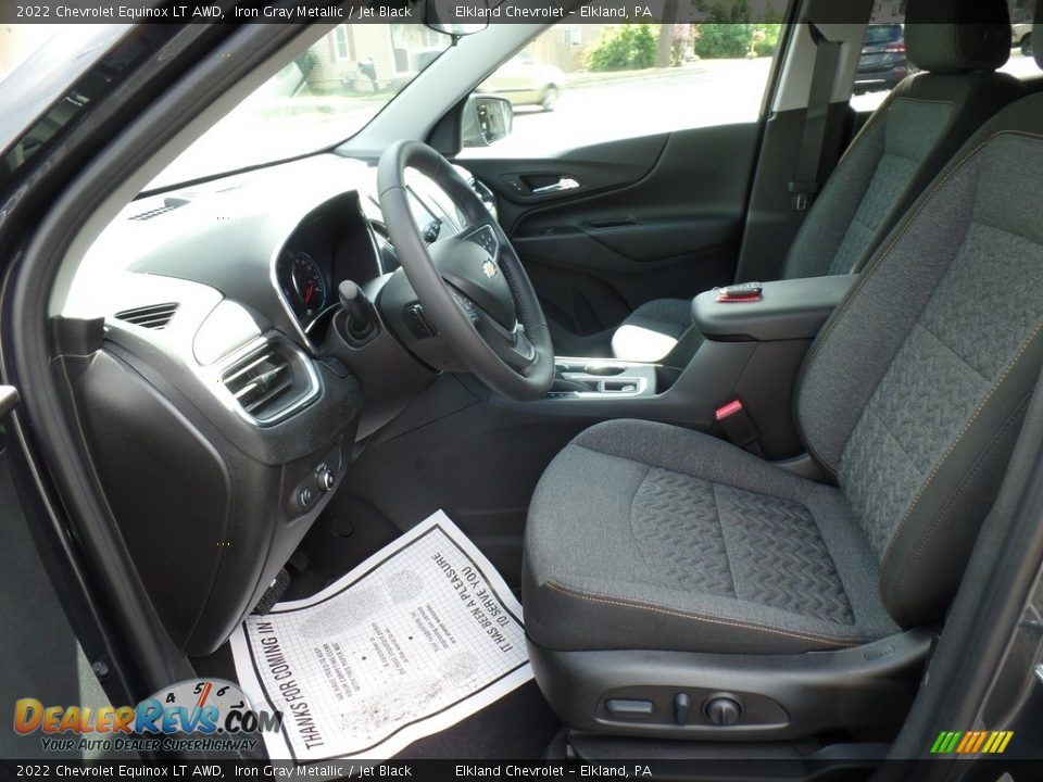 2022 Chevrolet Equinox LT AWD Iron Gray Metallic / Jet Black Photo #17