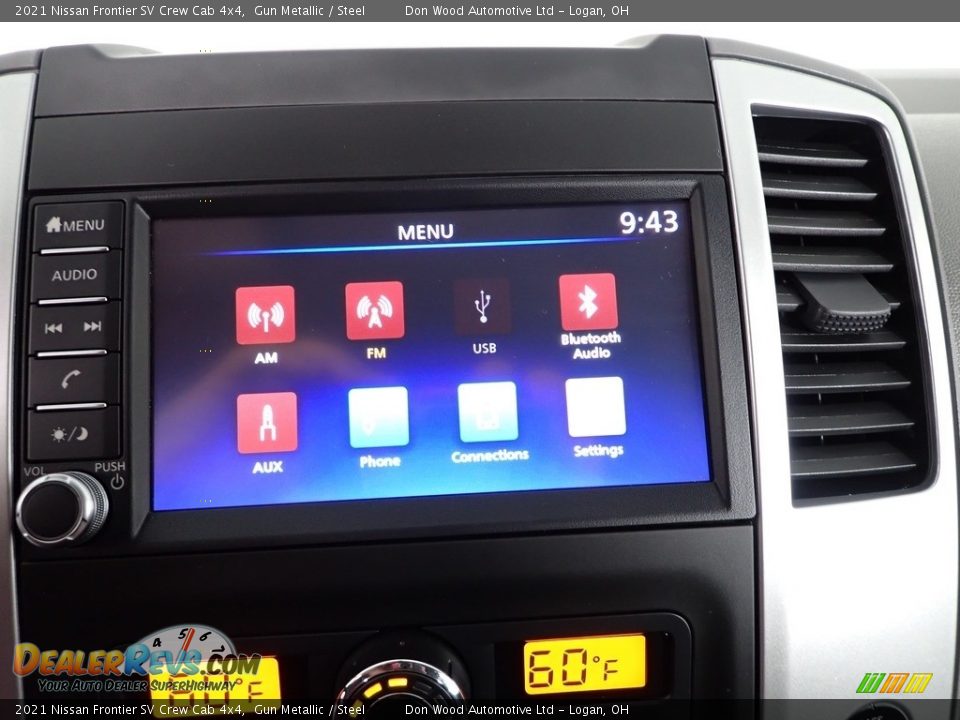 2021 Nissan Frontier SV Crew Cab 4x4 Gun Metallic / Steel Photo #2