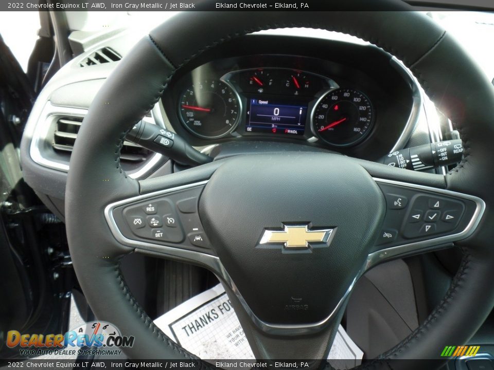 2022 Chevrolet Equinox LT AWD Iron Gray Metallic / Jet Black Photo #20