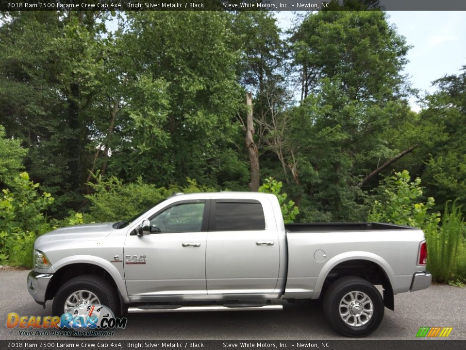 2018 Ram 2500 Laramie Crew Cab 4x4 Bright Silver Metallic / Black Photo #1