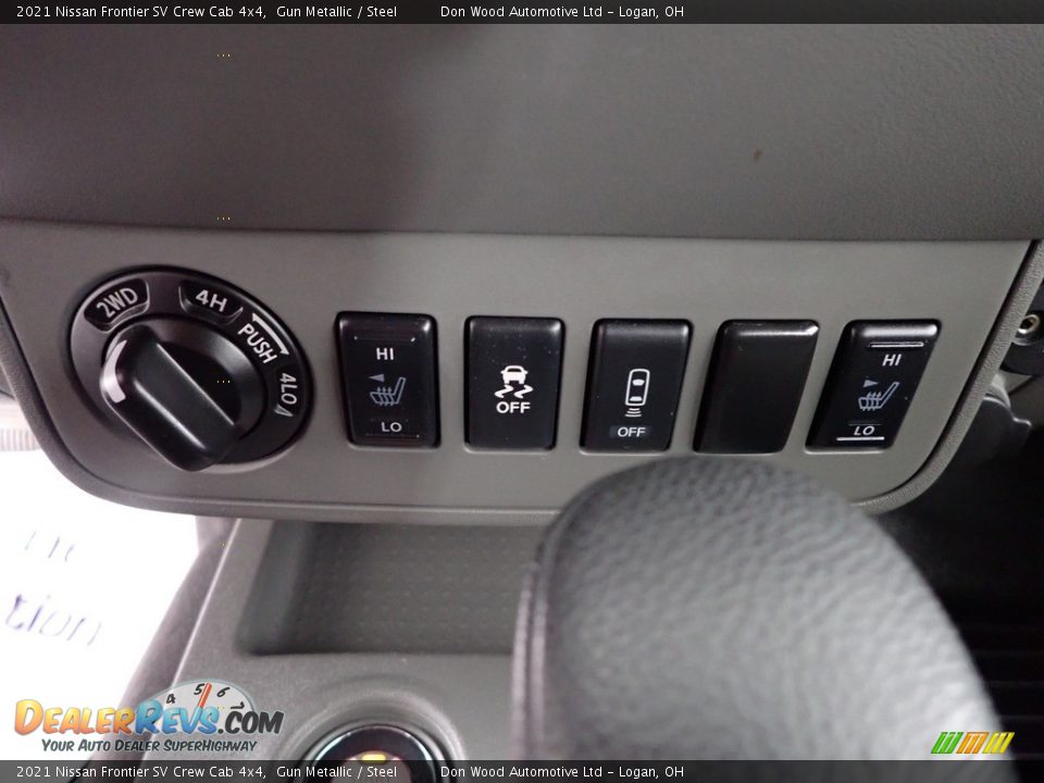 2021 Nissan Frontier SV Crew Cab 4x4 Gun Metallic / Steel Photo #4
