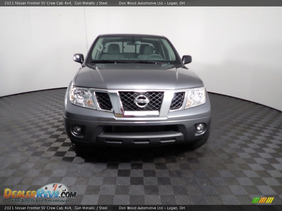 2021 Nissan Frontier SV Crew Cab 4x4 Gun Metallic / Steel Photo #5