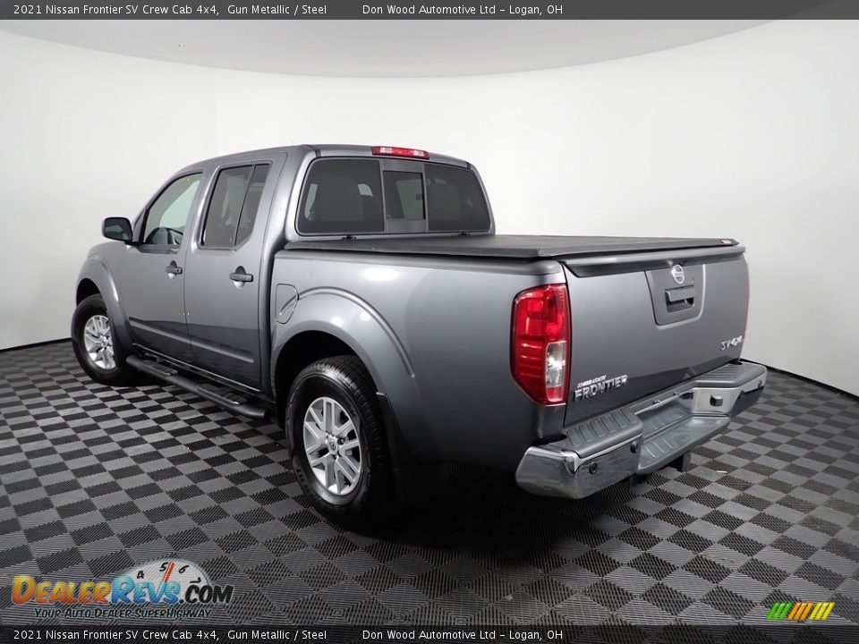 2021 Nissan Frontier SV Crew Cab 4x4 Gun Metallic / Steel Photo #7