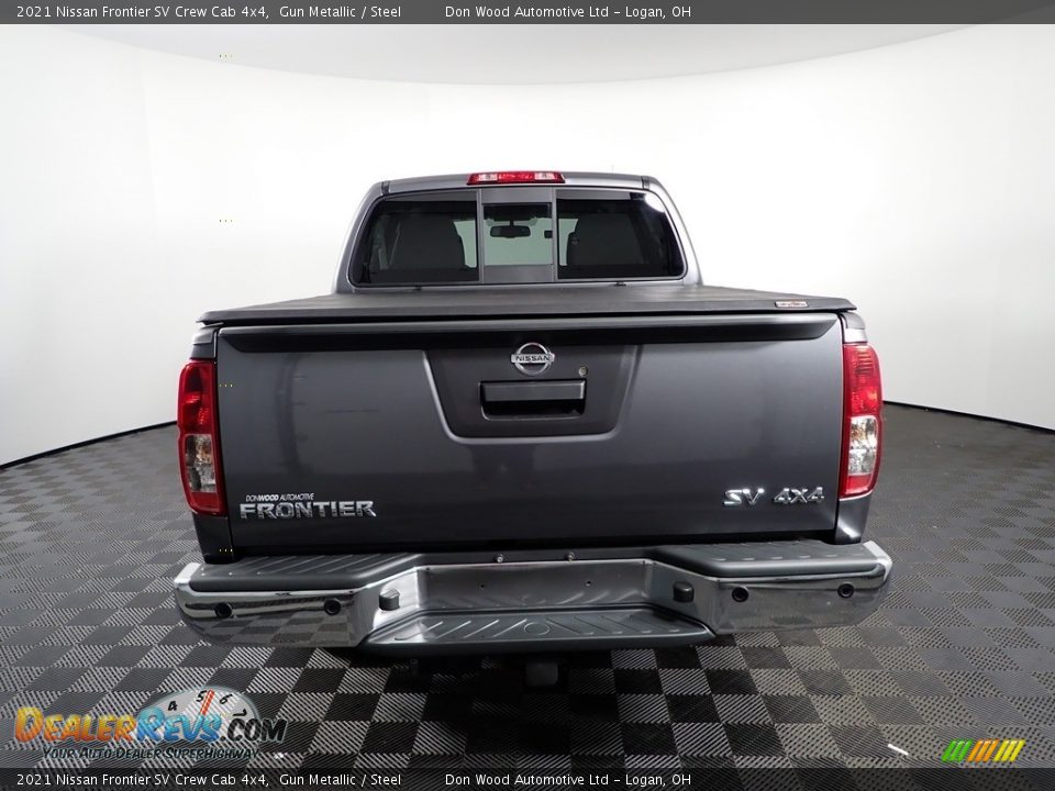 2021 Nissan Frontier SV Crew Cab 4x4 Gun Metallic / Steel Photo #8
