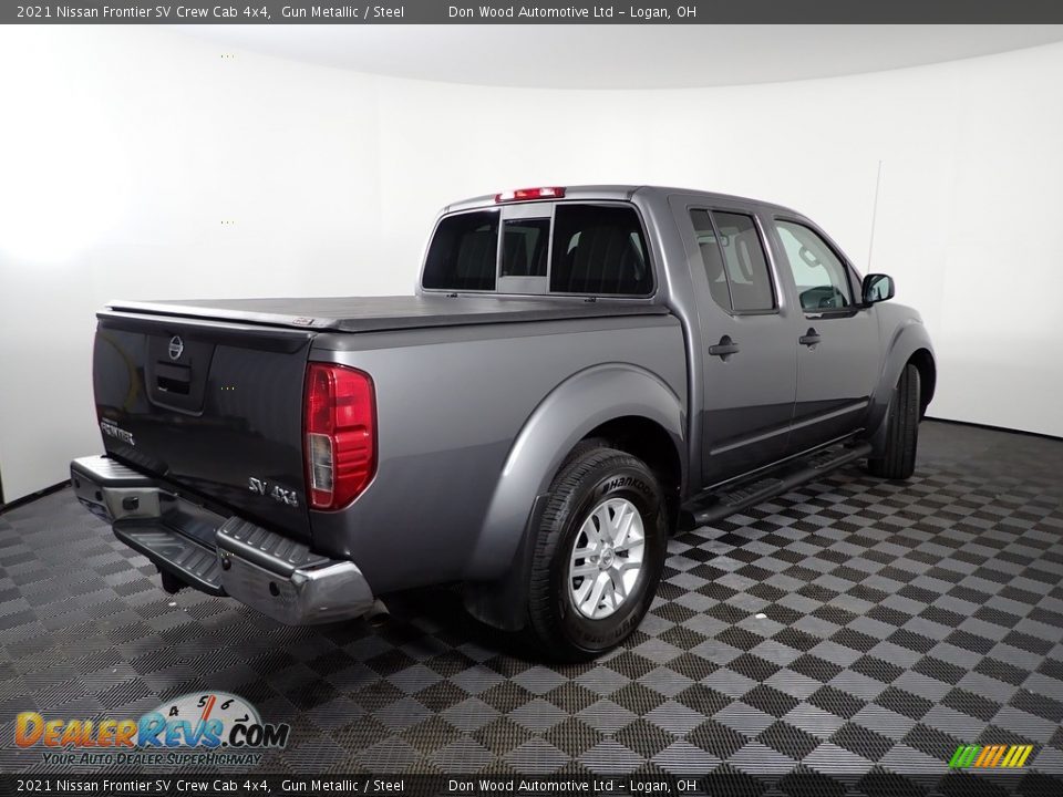 2021 Nissan Frontier SV Crew Cab 4x4 Gun Metallic / Steel Photo #11